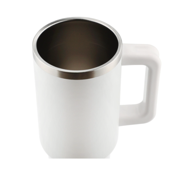 Eco 40oz Recycled Travel Tumbler with Straw
